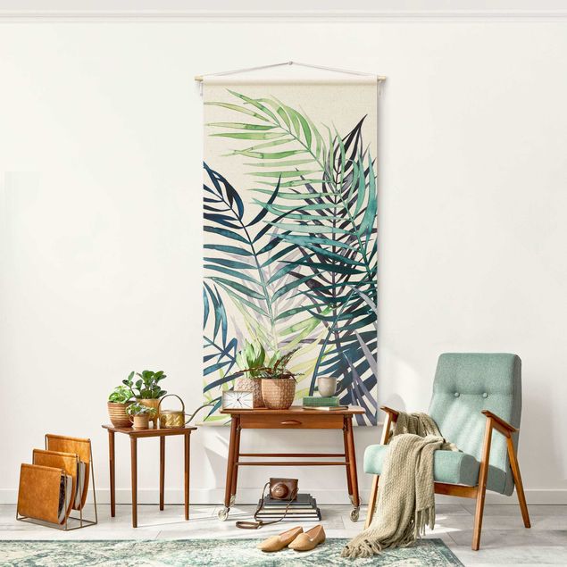 Tenture murale moderne Exotic Foliage - Palm Tree