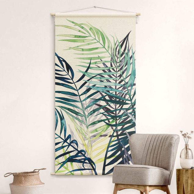 Tapis mur Exotic Foliage - Palm Tree
