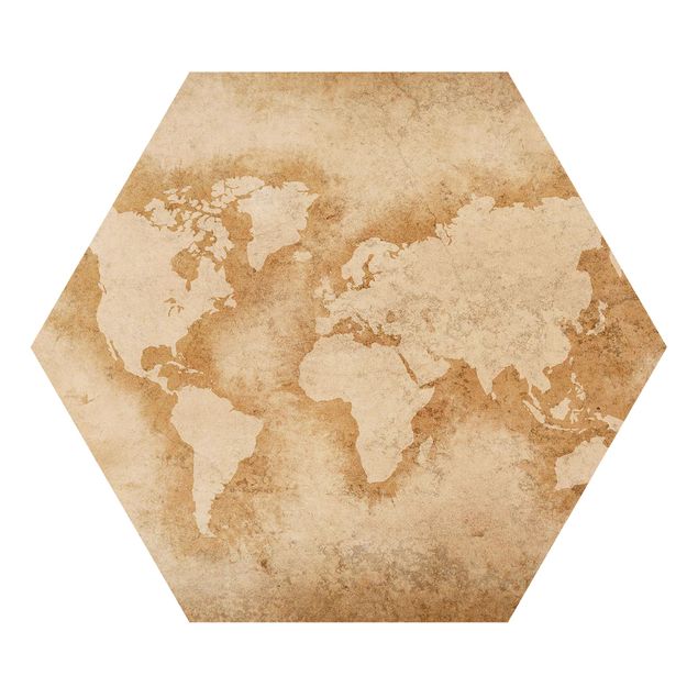 Tableau forex Carte du Monde Antique