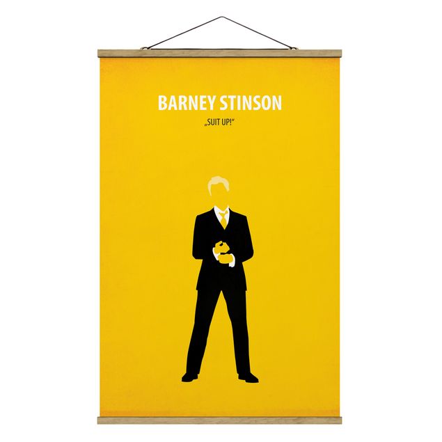 Tableau ville Affiche de film Barney Stinson