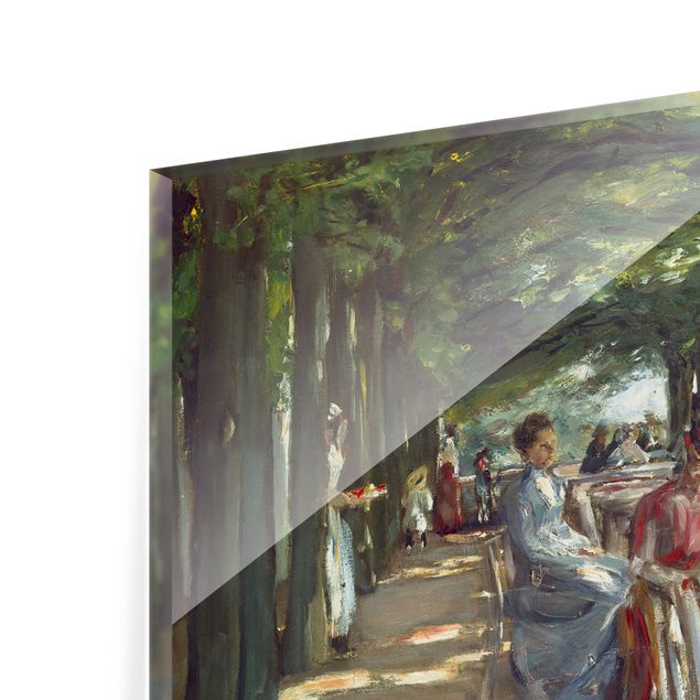 Reproductions tableaux Max Liebermann - La terrasse du restaurant Jacob