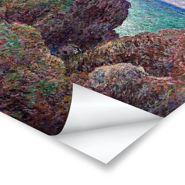 Tableaux Artistiques Claude Monet - Groupe de rochers à Port-Goulphar