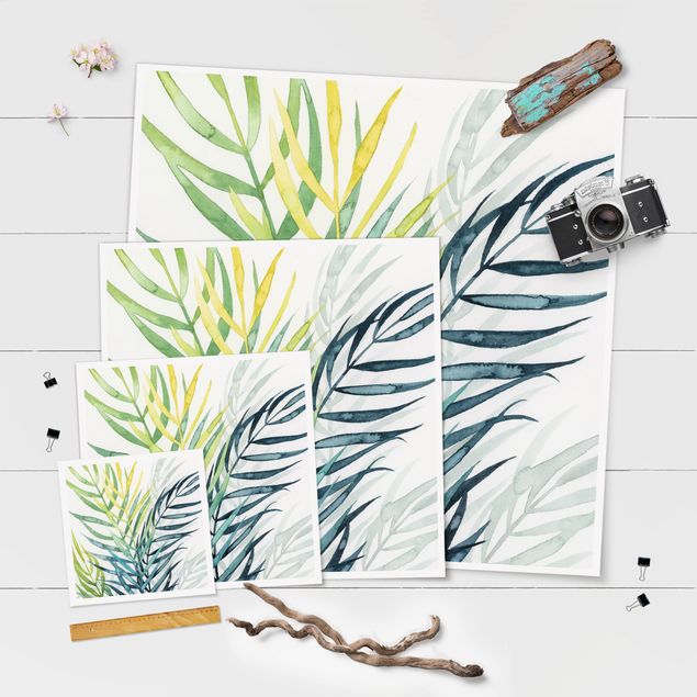 Poster - Tropical Foliage - Palme