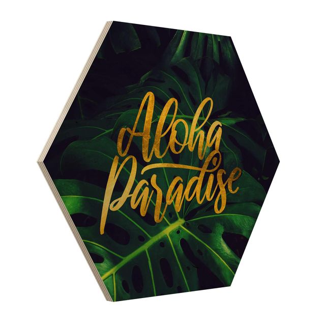 Tableau décoration Jungle - Aloha Paradise