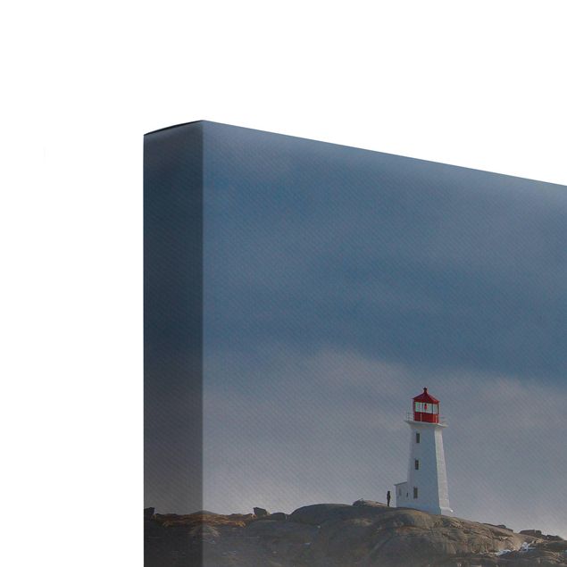 Toile imprimée paysage Dans la protection du phare