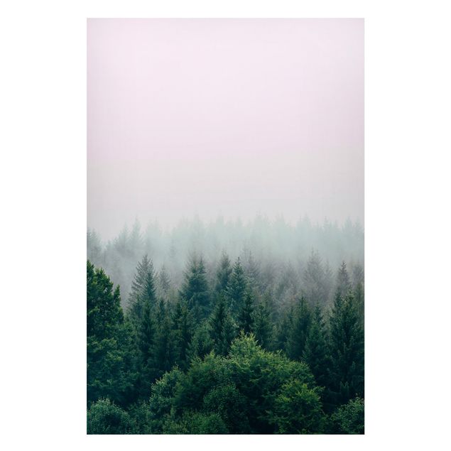 Tableaux paysage Forêt Brumeuse Crépuscule