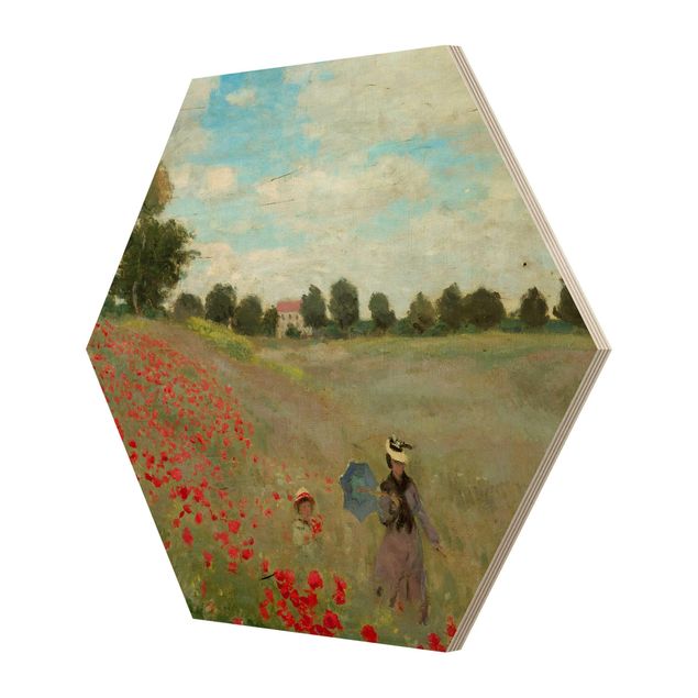 Tableaux Claude Monet Claude Monet - Champ de coquelicots près d'Argenteuil