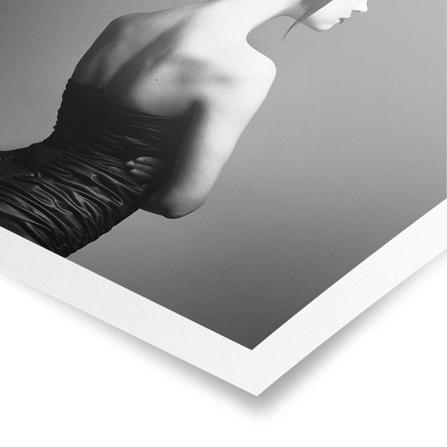 Posters en noir et blanc Silhouette élégante