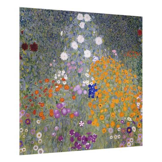 Tableaux Artistiques Gustav Klimt - Jardin de cottage