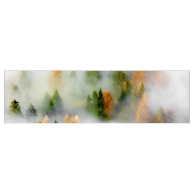 Revêtement mural cuisine - Cloud Forest In Autumn
