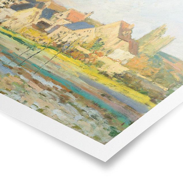 Courant artistique Postimpressionnisme Camille Pissarro - Paysage près de Pontoise