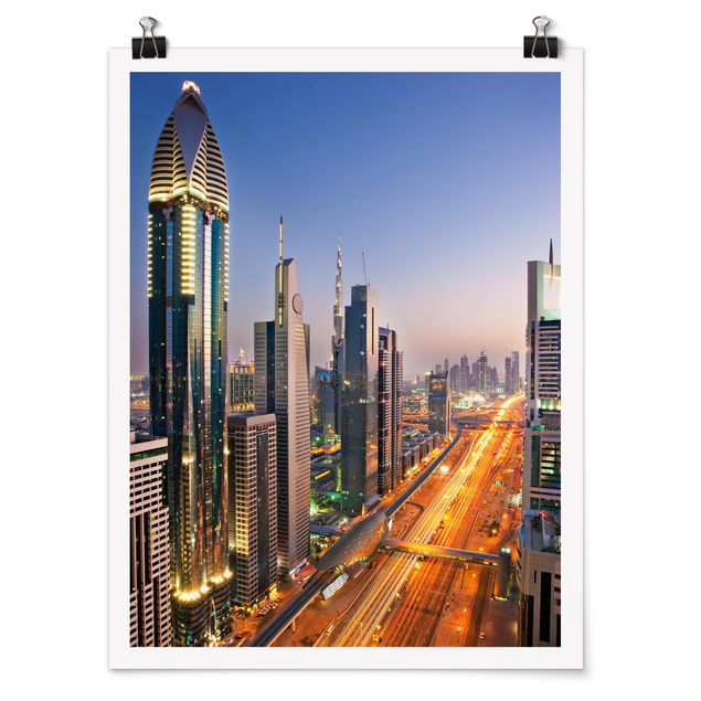Poster architecture Dubaï