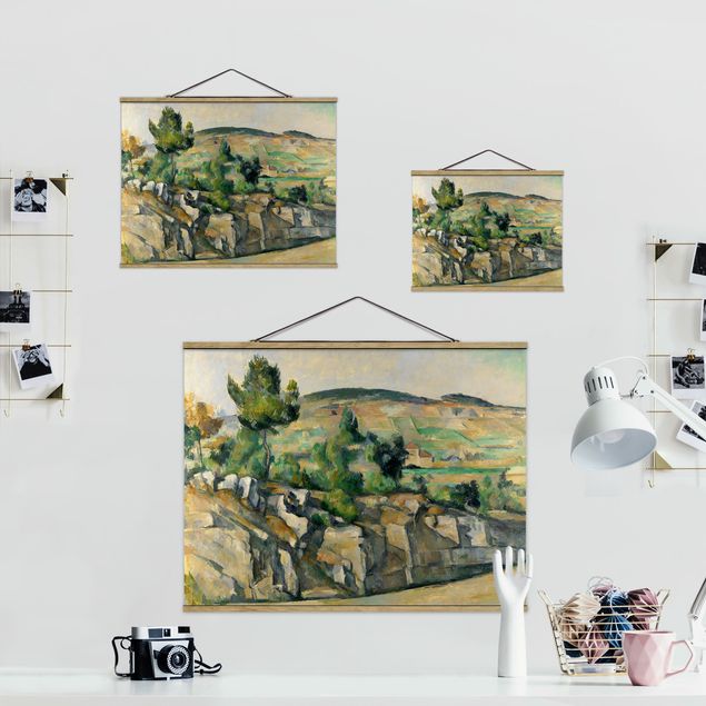 Tableau moderne Paul Cézanne - Colline en Provence
