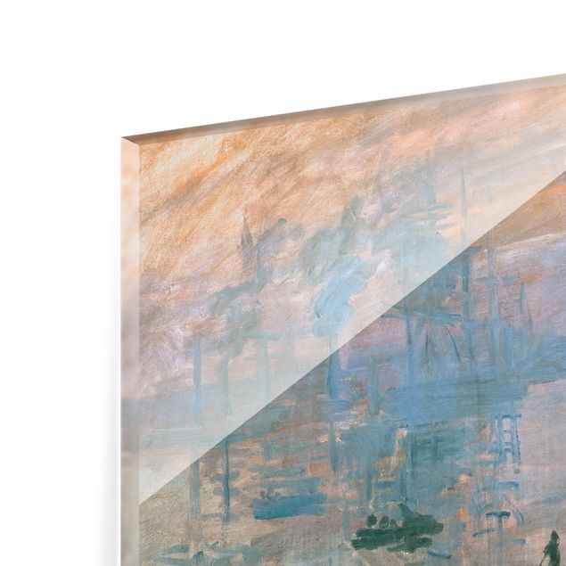 Copie tableaux Claude Monet - Impression (lever de soleil)