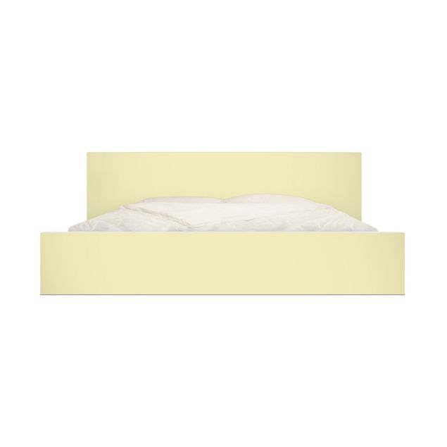 Papier adhésif pour meuble IKEA - Malm lit 160x200cm - Colour Crème