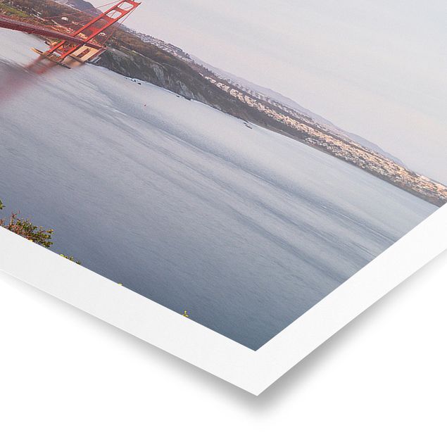Tableaux de Rainer Mirau Golden Gate Bridge à San Francisco