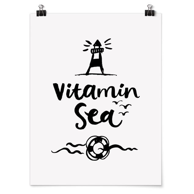 Affiche citations Vitamin Sea