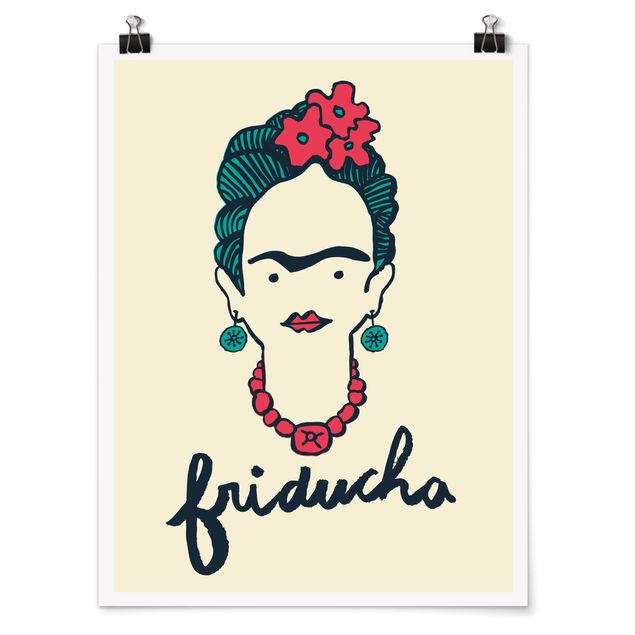 Tableau citation Frida Kahlo - Friducha