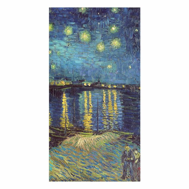 Tableau artistique Vincent Van Gogh - Nuit étoilée au-dessus du Rhône