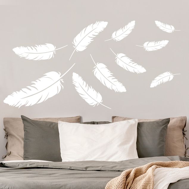 Sticker mural - Feathers