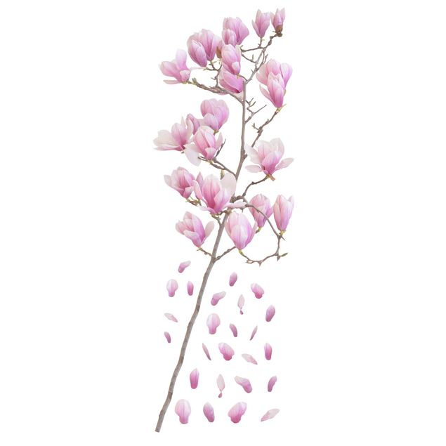Film adhésif décoratif Lot de branches de magnolia