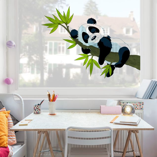 Sticker pour fenêtres - Sleeping Panda