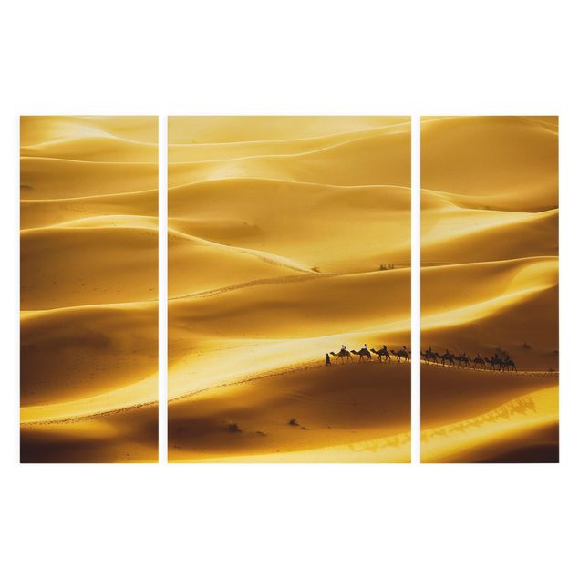 Tableau deco nature Dunes d'or