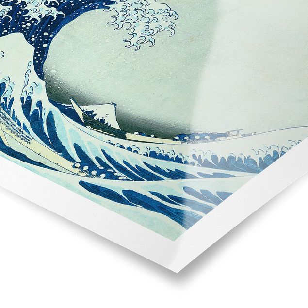 Tableau moderne Katsushika Hokusai - La grande vague à Kanagawa