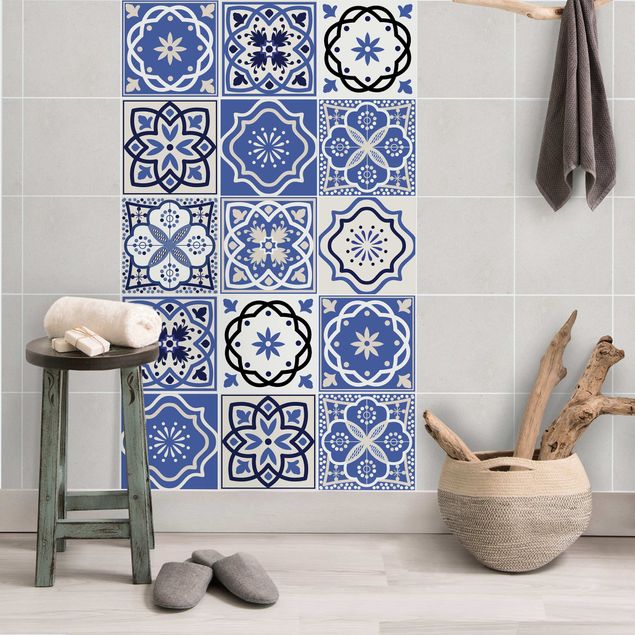 Sticker pour carrelage - 9 Portuguese tiles
