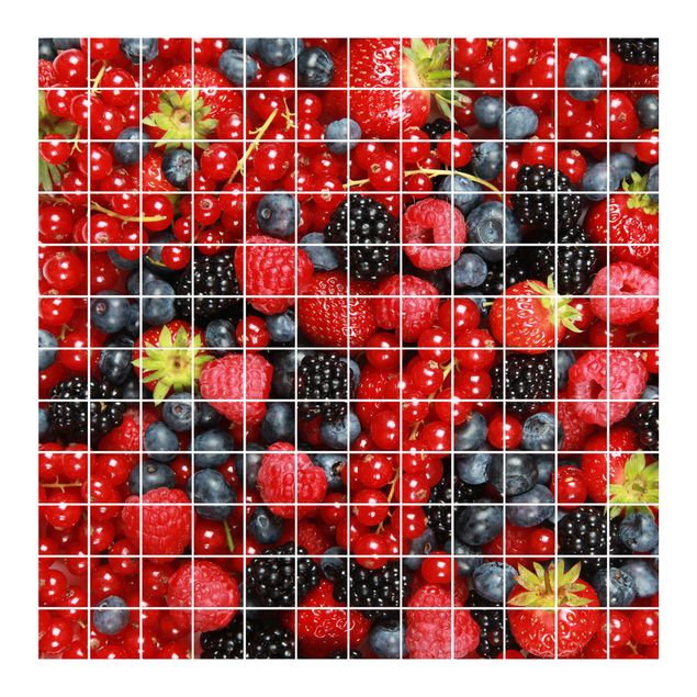 Sticker pour carrelage - Fruity Berries