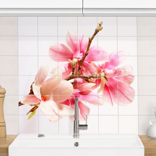 Décorations cuisine Fleurs de magnolia