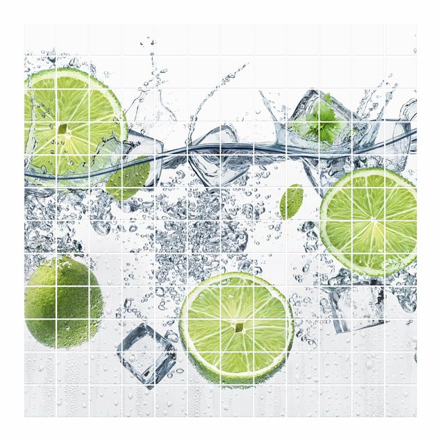 Sticker pour carrelage - Refreshing Lime