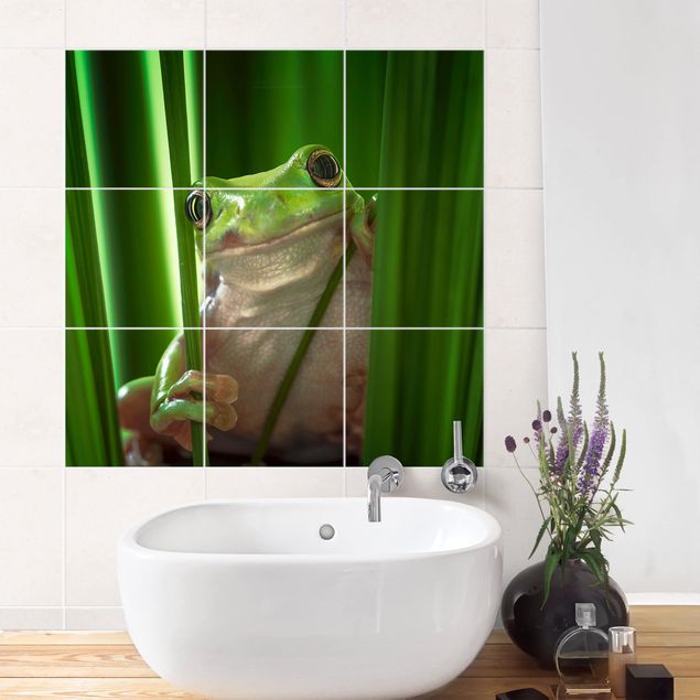 Déco murale cuisine Merry Frog
