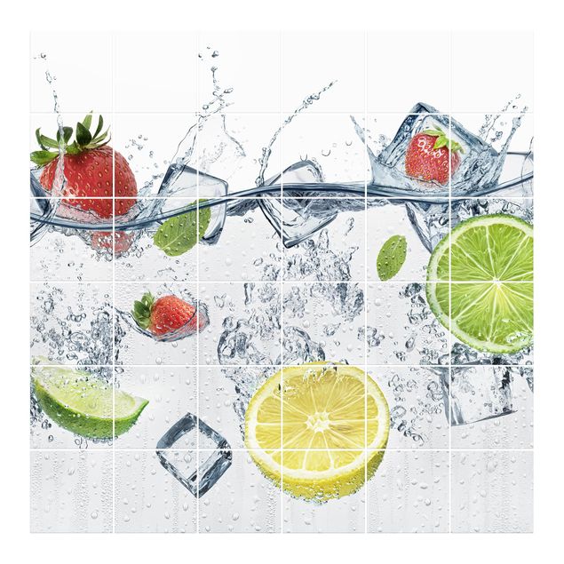 Sticker pour carrelage - Fruit Cocktail
