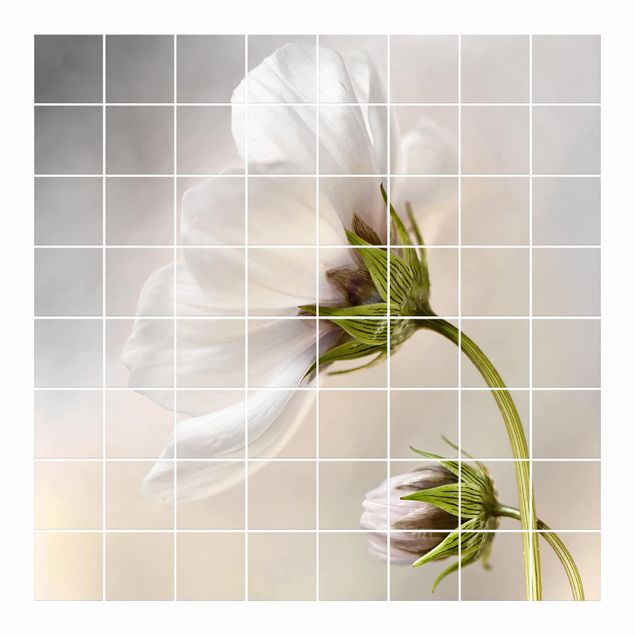 Sticker pour carrelage - Heavenly Flower Dream