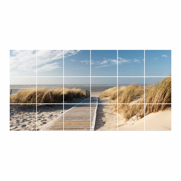 Sticker pour carrelage - Baltic Sea Beach