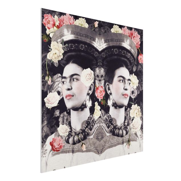 Déco murale cuisine Frida Kahlo - Flood de fleurs