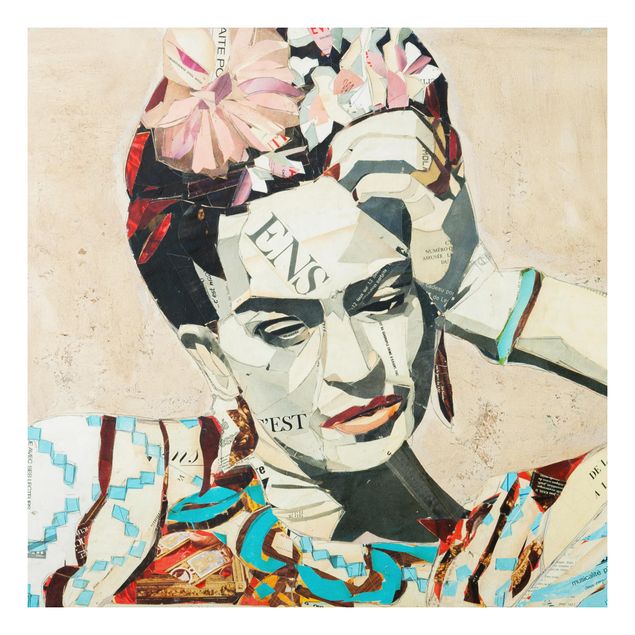 Tableaux moderne Frida Kahlo - Collage No.1