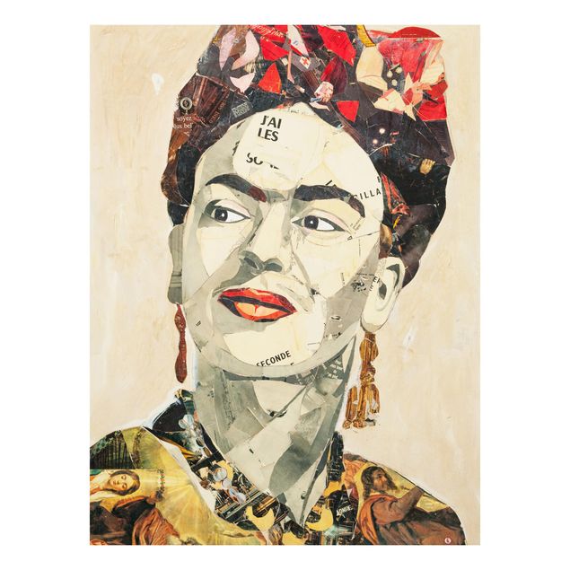 Tableaux moderne Frida Kahlo - Collage No.2