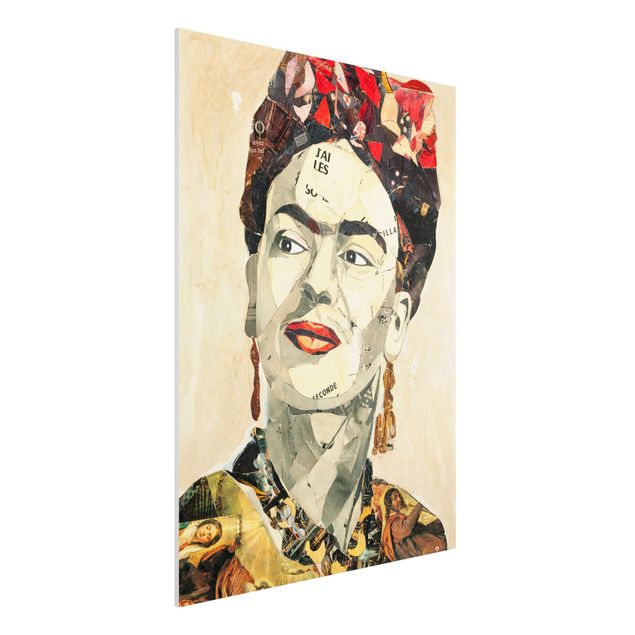 Déco mur cuisine Frida Kahlo - Collage No.2