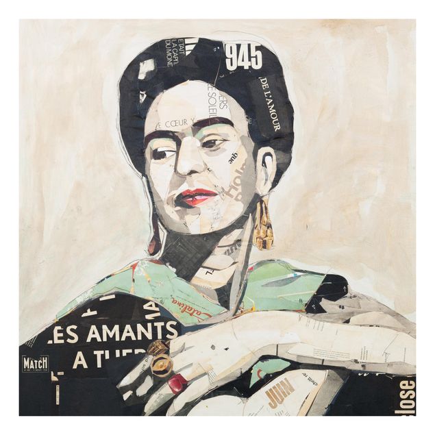 Tableau moderne Frida Kahlo - Collage No.4