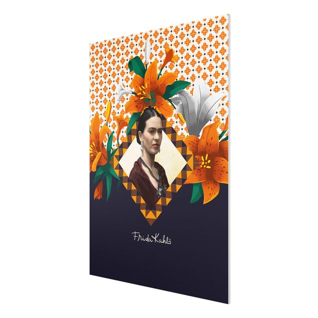 Tableau portrait Frida Kahlo - Lys