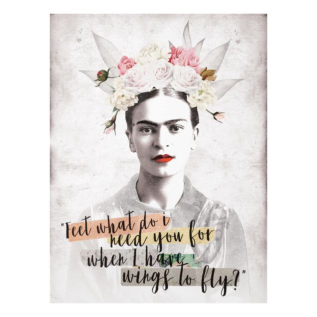 Tableaux modernes Frida Kahlo - Citation