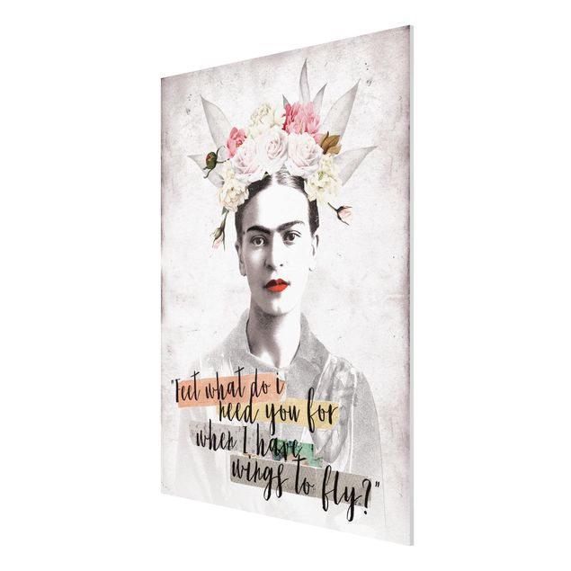 Tableaux portraits Frida Kahlo - Citation