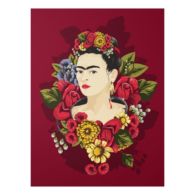 Tableaux modernes Frida Kahlo - Roses