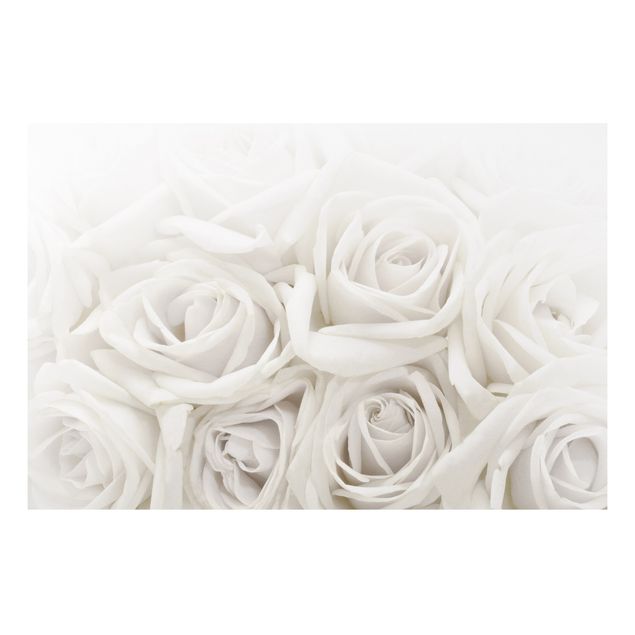 Tableaux modernes White Roses