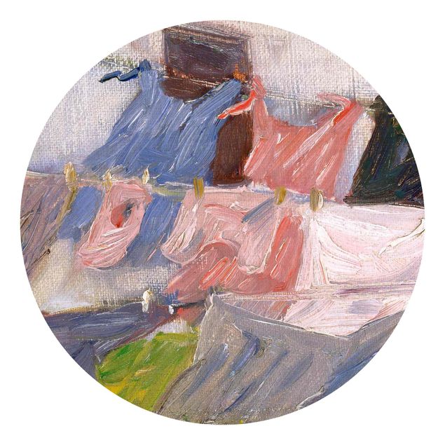 Papiers peints modernes Franz Marc - Linge flottant au vent