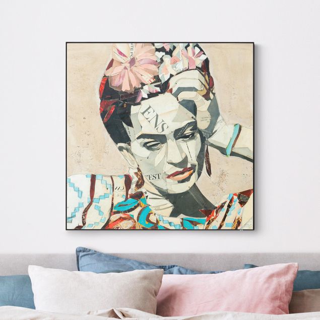 Tableau moderne Frida Kahlo - Collage No.1