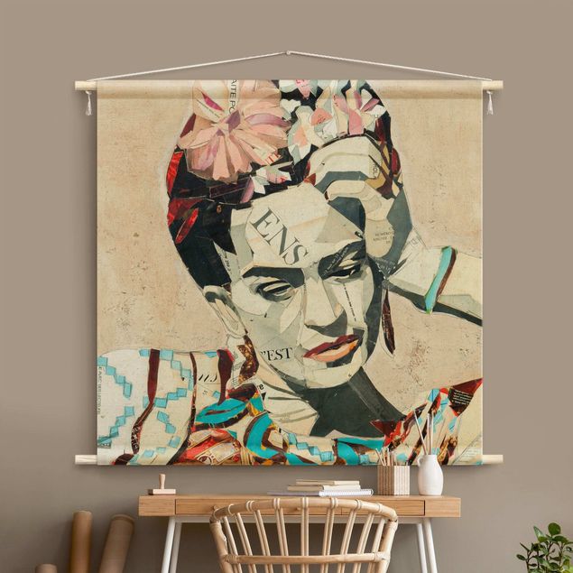 tenture xxl Frida Kahlo - Collage No.1