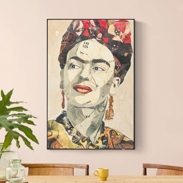 Tableau reproduction Frida Kahlo - Collage No.2